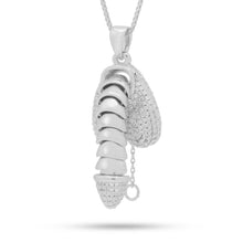 Load image into Gallery viewer, Iced Erotic Erecting Penis Necklace
