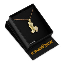 Load image into Gallery viewer, Micro Praying Hands Necklace
